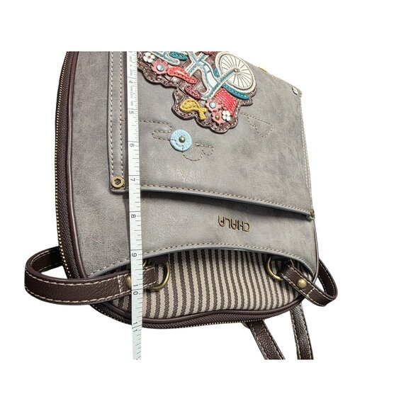 CHALA Convertible Backpack Purse Shoulder Bag with Adjustable Strap - Picture 9 of 10